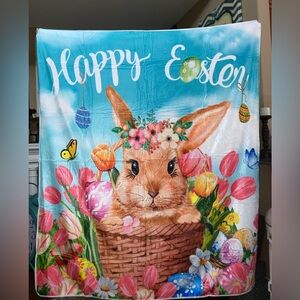 New 50x60” Easter blanket
